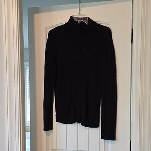 Black Turtleneck Sweater